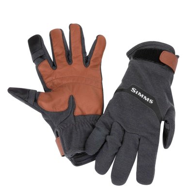 Рукавички Simms LW Wool Tech Glove Carbon XXL (13113-003-60) 2179132 фото