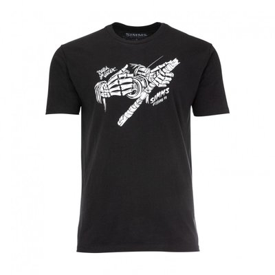 Футболка Simms Grim Reeler T-Shirt Black XL (13531-001-50) 2220586 фото