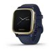 Спортивний годинник Garmin Venu Sq Music Edition золотавий з темно-синім ремінцем 010-02426-12 фото 1