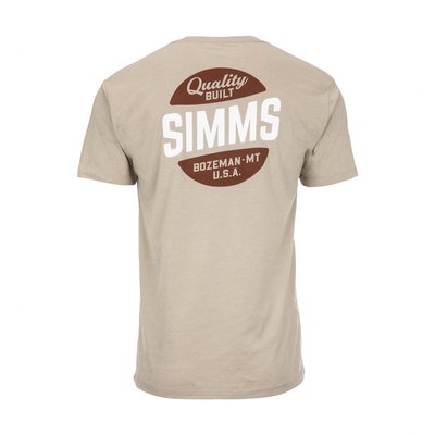 Футболка Simms Quality Built Pocket T-Shirt Khaki Heather XL (13518-976-50) 2220571 фото