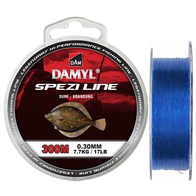 Волосінь DAM DAMYL Spezi Line Surf 0,35 мм 300м 9,7кг (blue) 66645 фото