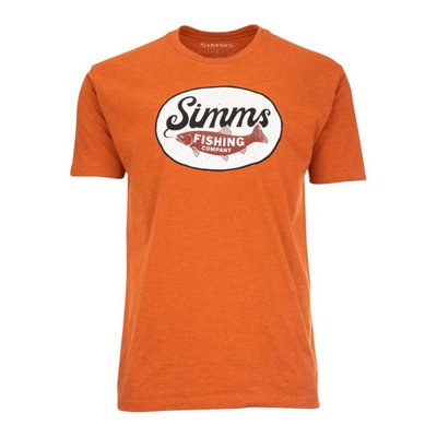 Футболка Simms Trout Wander T-Shirt Adobe Heather XL (13324-799-50) 2220604 фото