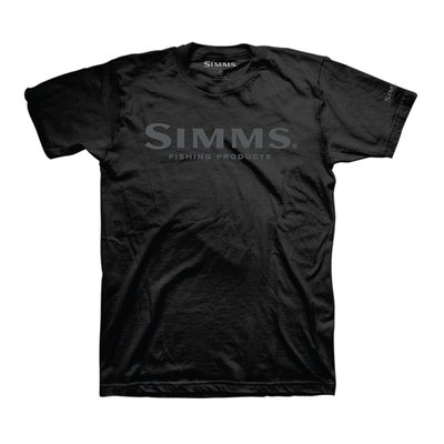 Футболка Simms Simms Logo T-Shirt Black S (12803-001-20) 2220558 фото