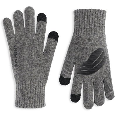Рукавички Simms Wool Full Finger Glove Steel L/XL (13540-030-4050) 2226404 фото