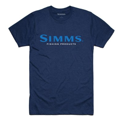 Футболка Simms Simms Logo T-Shirt Dark Moon Heather S (12803-195-20) 2220562 фото