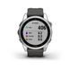 Смарт-годинник Garmin Fenix 7S сріблястий з ремінцем сірий графіт 010-02539-01 фото 7