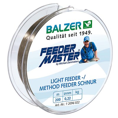 Волосінь Balzer Feedermaster Light Feeder / Method Feeder Line 0.22мм 200м 6,3кг 12096 022 фото
