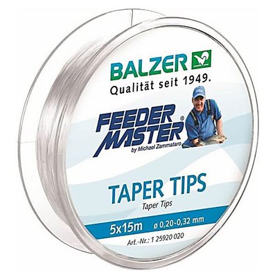 Волосінь Balzer Taper Tips 5 * 15м 0.32-0.20мм 12592 020 фото