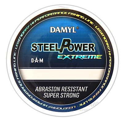 Волосінь DAM DAMYL Steelpower X-Treme 0,35 мм 300м 10,8кг (sea-blue) 51986 фото