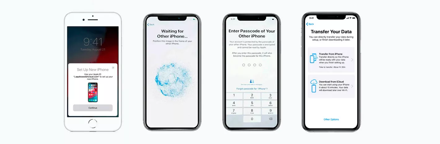 Как перенести данные на новый iPhone